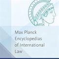 Max Planck Encyclopedias of International Law (MPIL)